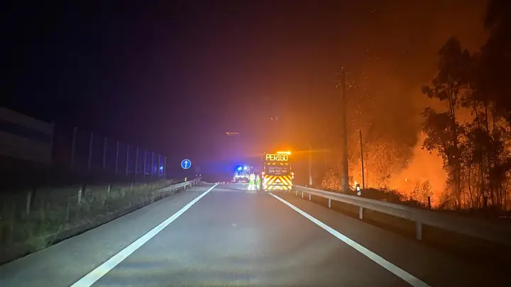 Incendio Vouzela A25 Sic Noticias