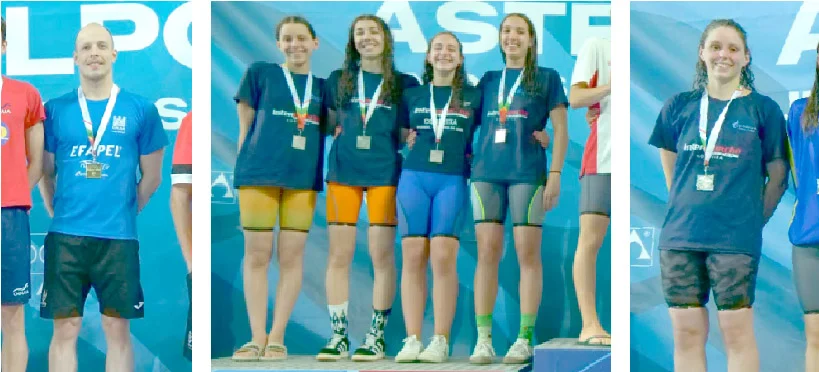 Medalhas Natação