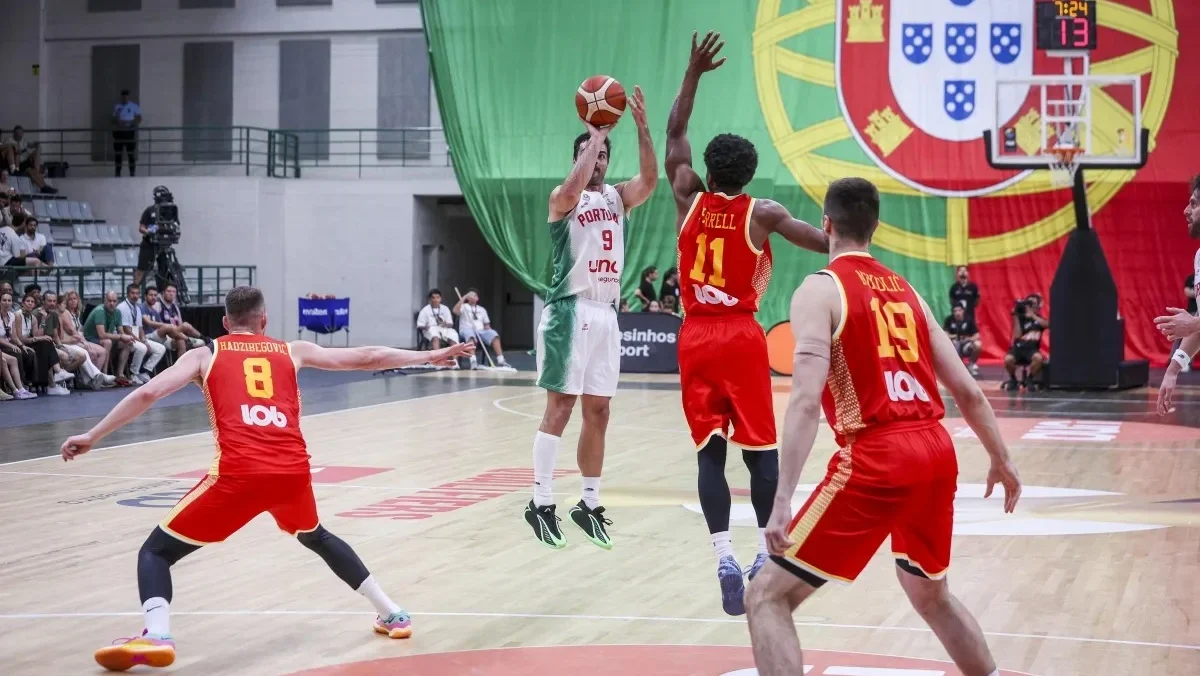 Portugal X Montenegro Basket 2 Jul